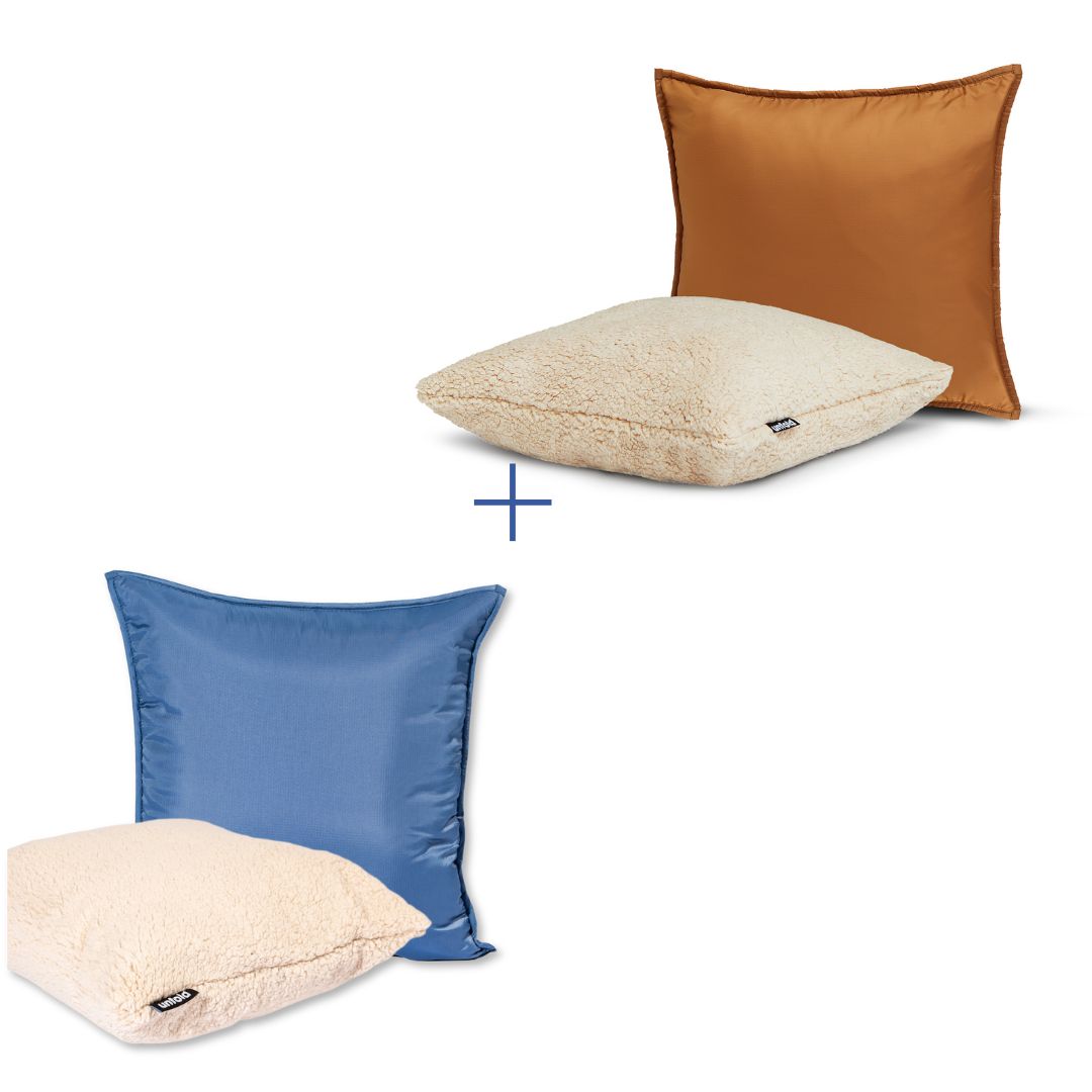 #Kissenbezug farbe_karamell #kissenbezug farbe2_blau