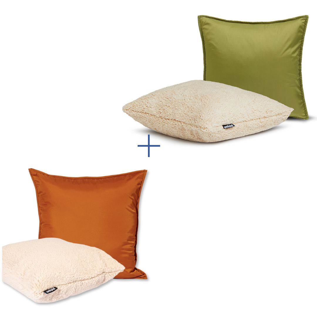 #Kissenbezug farbe_oliv #kissenbezug farbe2_rost