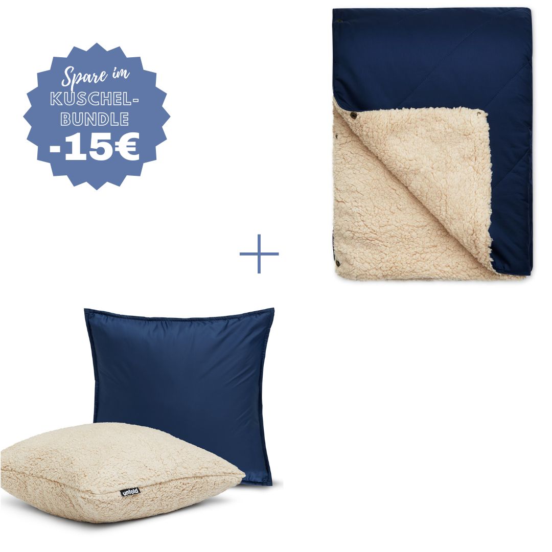 #farbe Kuscheldecke_dunkelblau #farbe Kissenbezug_dunkelblau