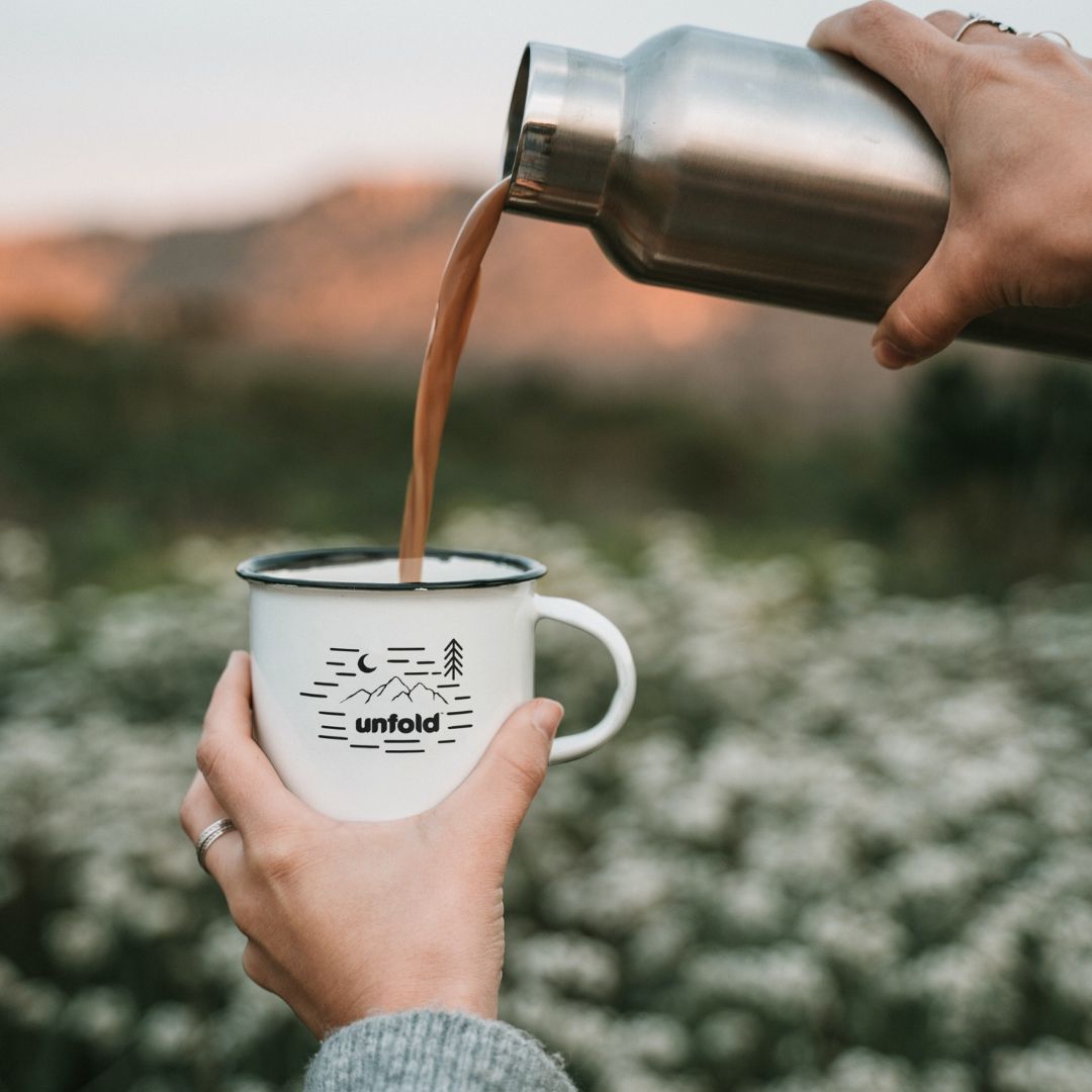 Enamel mug