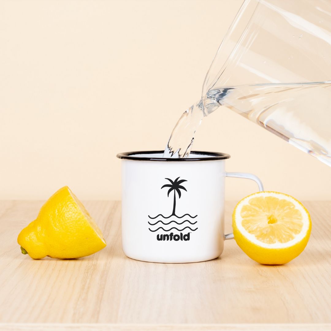 Enamel mug
