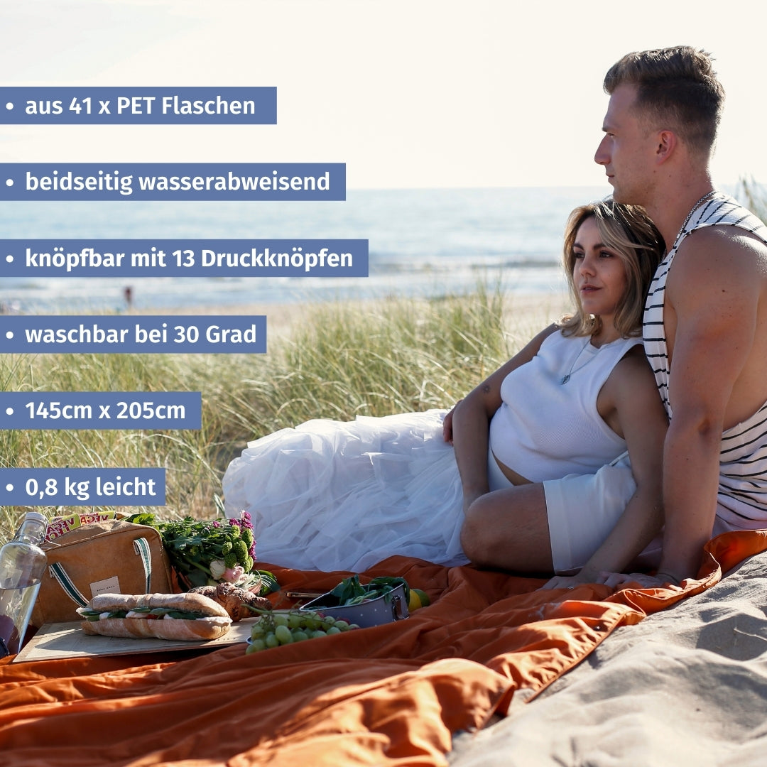 Picknickdecke ohne Teddy-Fell