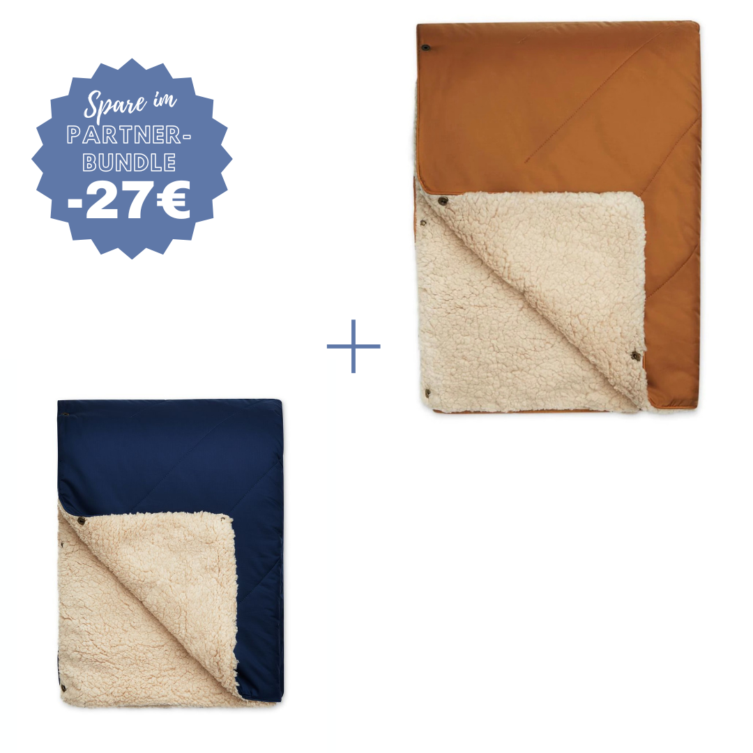 #kuscheldecke farbe_karamell #kuscheldecke2 farbe_dunkelblau