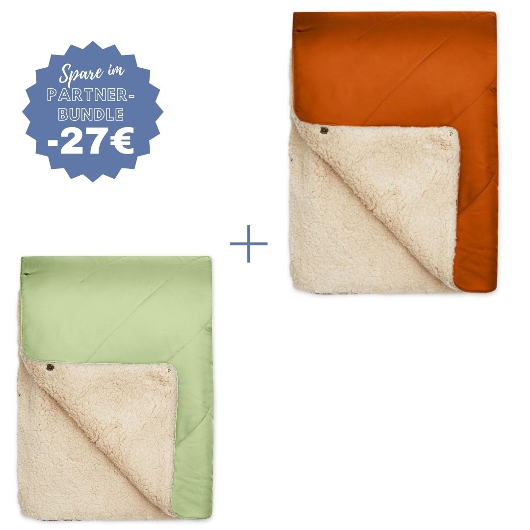 #kuscheldecke farbe_rost #kuscheldecke2 farbe_salbei