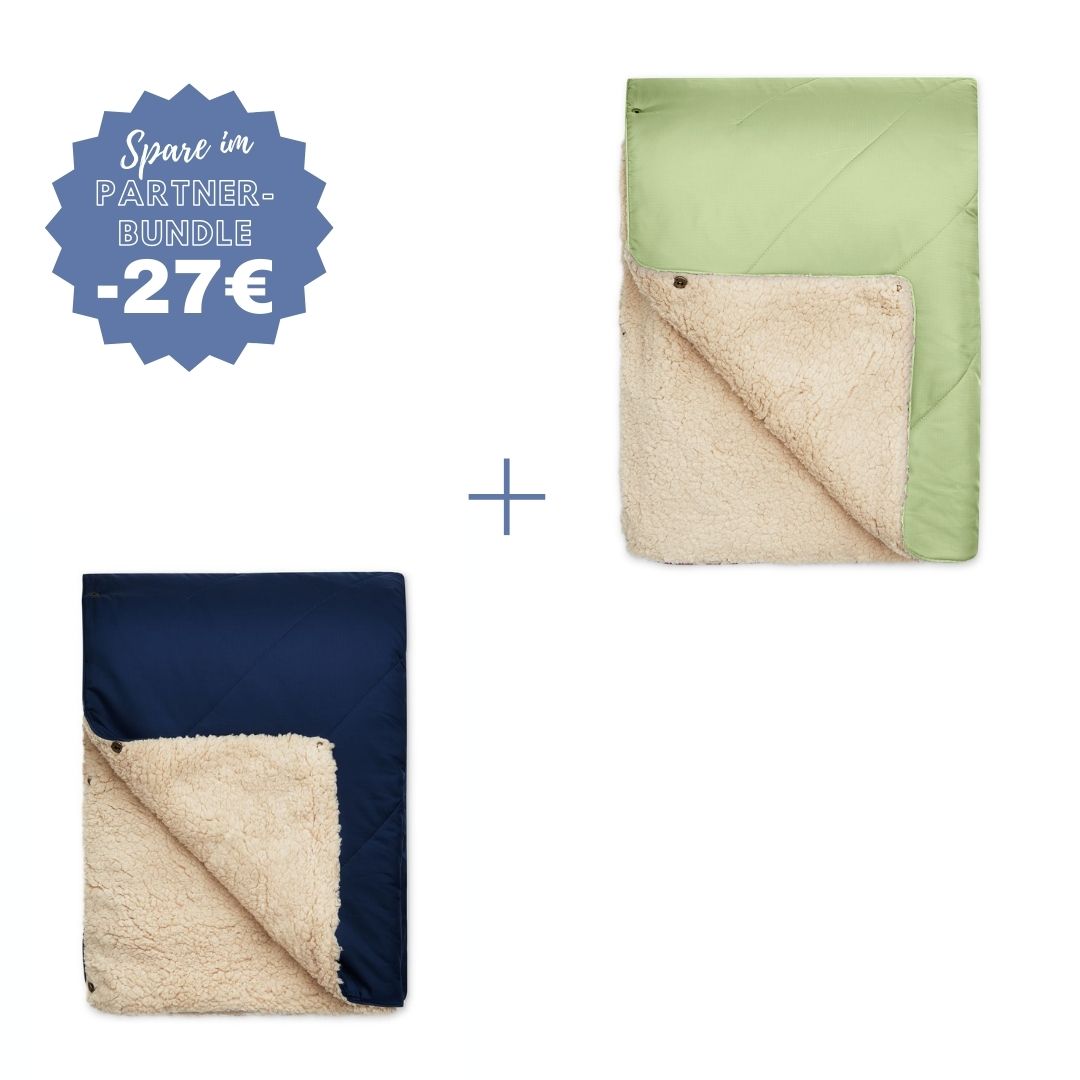 #kuscheldecke farbe_salbei #kuscheldecke2 farbe_dunkelblau