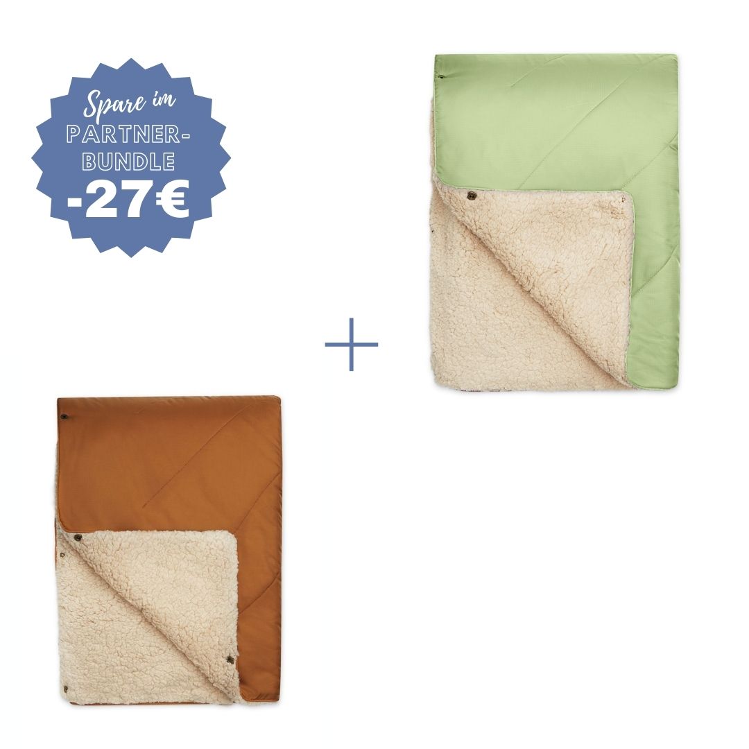 #kuscheldecke farbe_salbei #kuscheldecke2 farbe_karamell