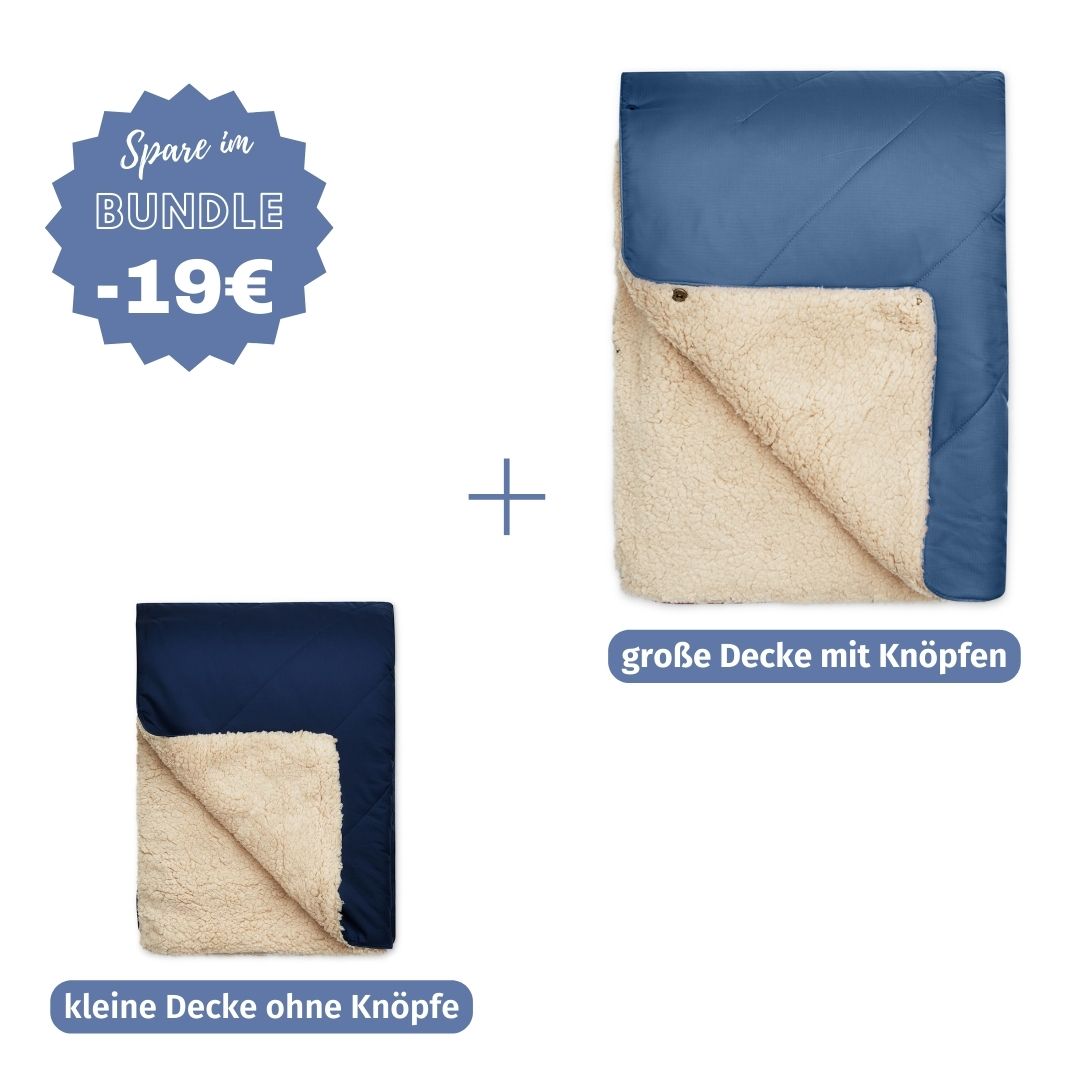 #farbe Hundedecke_dunkelblau #Farbe Herrchen Kuscheldecke_blau