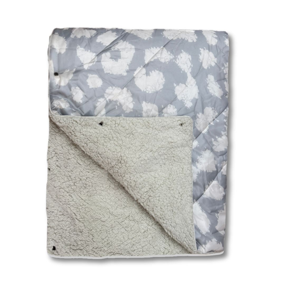 Warme Kuscheldecke weich, groß & recycelt