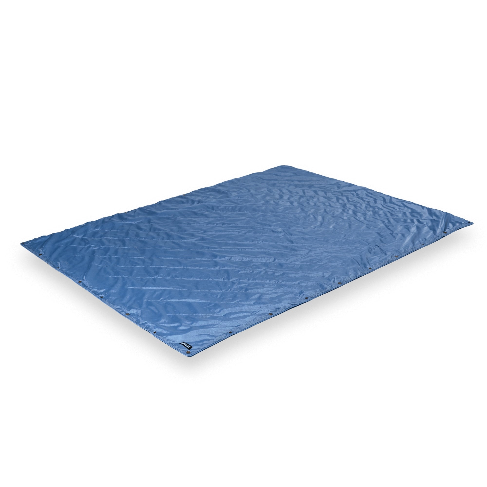 Reisedecke leicht in Blau und nachhaltig von UNFOLD