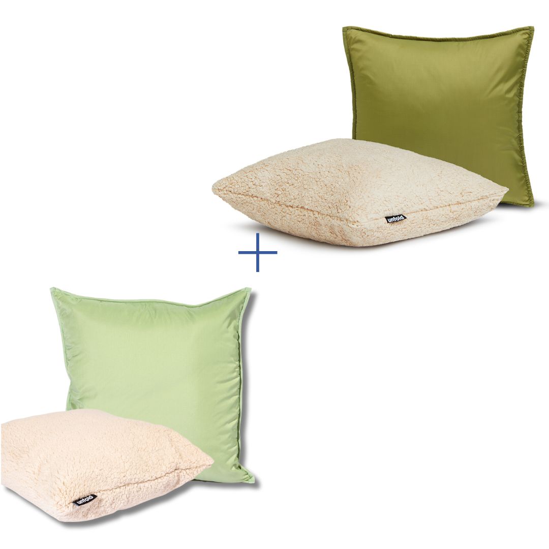 #Kissenbezug farbe_olive #kuscheldecke2 farbe_rost