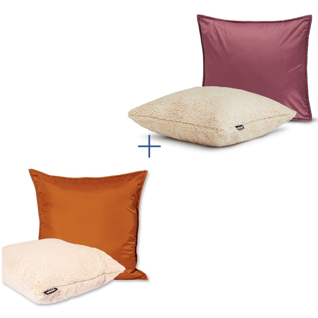 #Kissenbezug farbe_beere #kissenbezug farbe2_rost