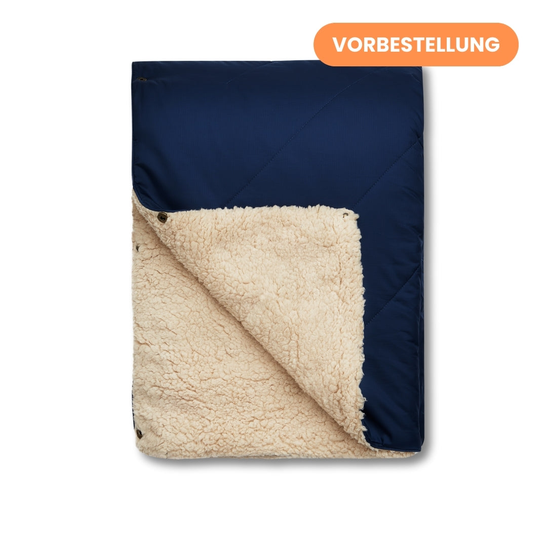 Warme Kuscheldecke weich, groß & recycelt