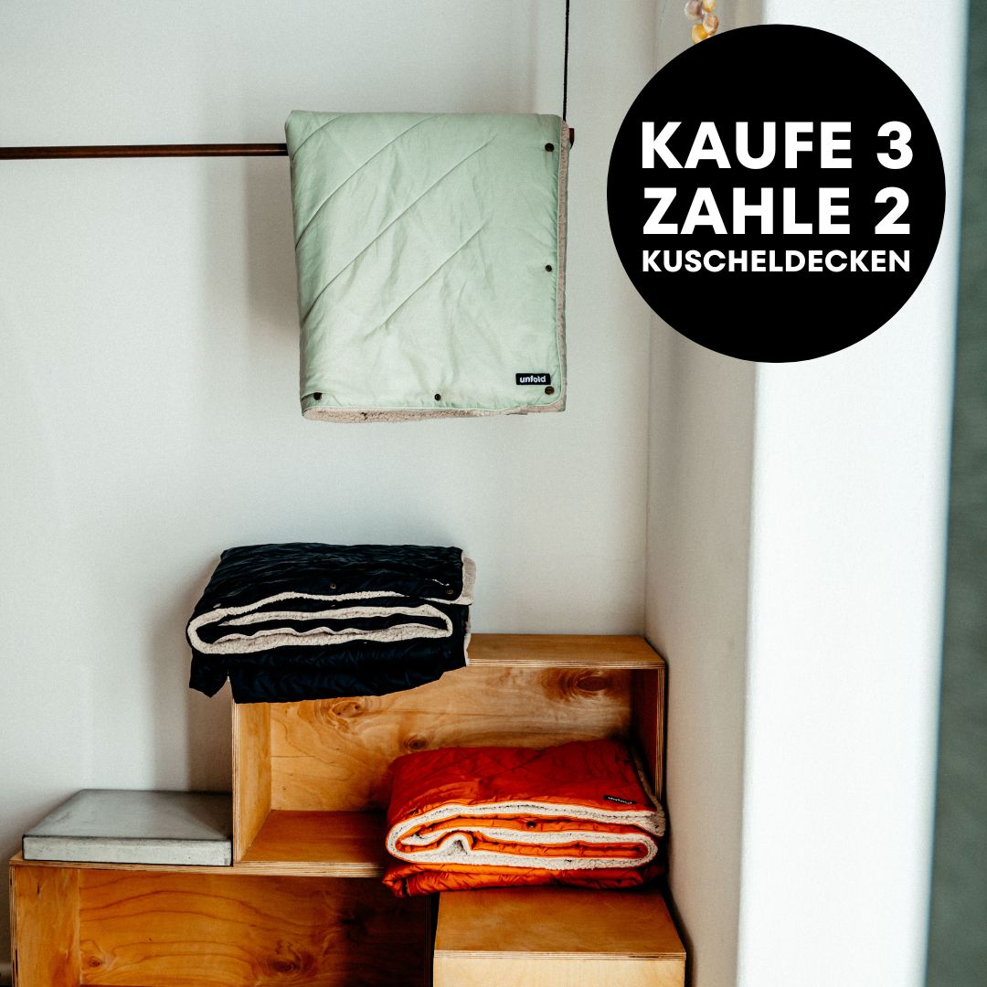 3 für 2 Kuscheldecken Bundle