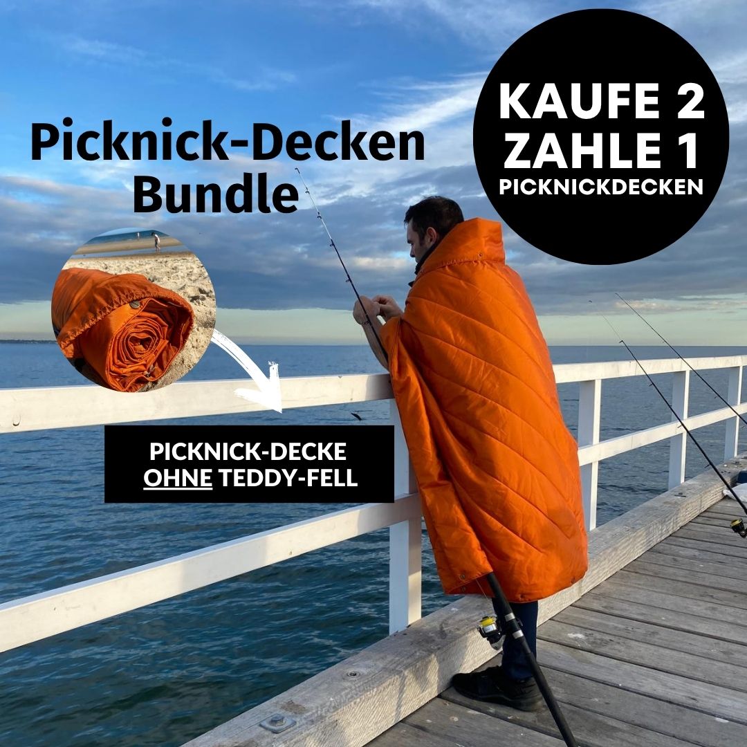 Kaufe 2, Zahle 1 Picknickdecken Bundle OHNE Teddy-Fell